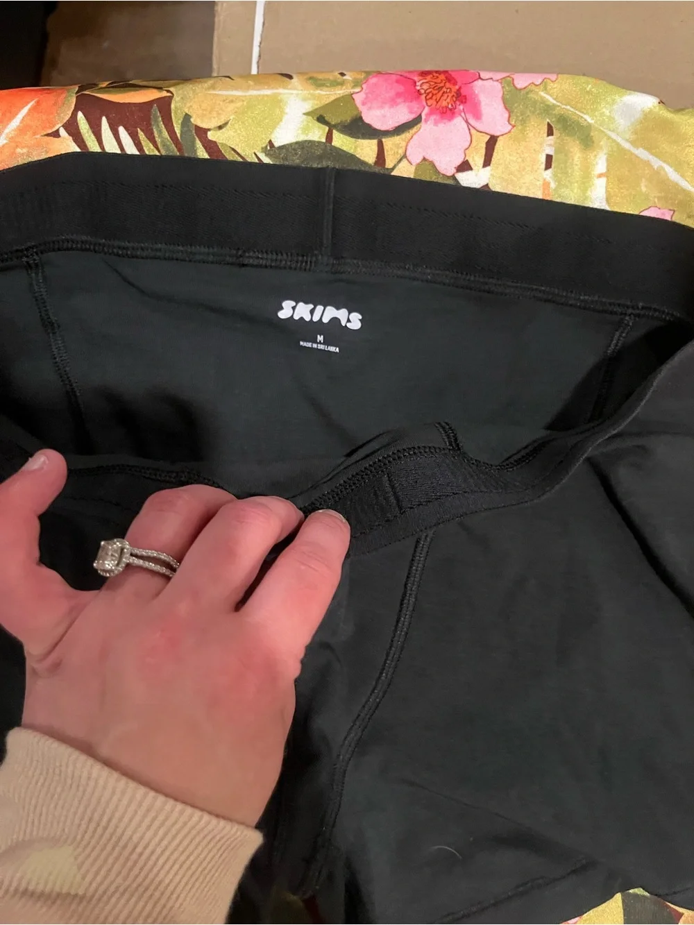 NWOT SKIMS Mens Boxer Briefs Bundle in Black and Light Gray read description